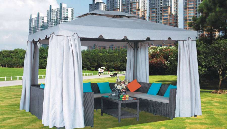 Gazebo and Loungers