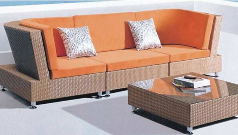 Luxury Wicker Sofa Set