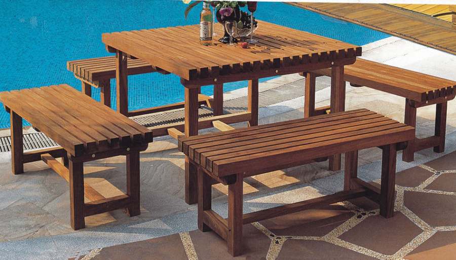 Teak Folding Chair