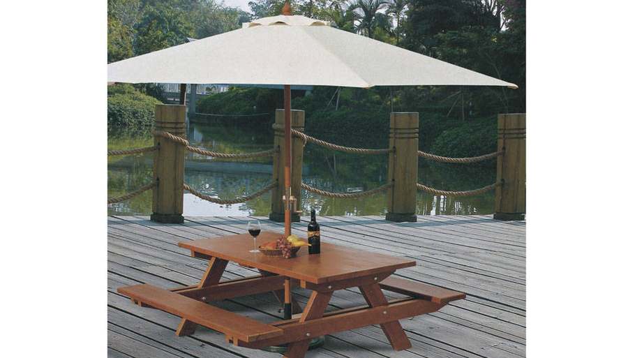 Wooden Bistro Set