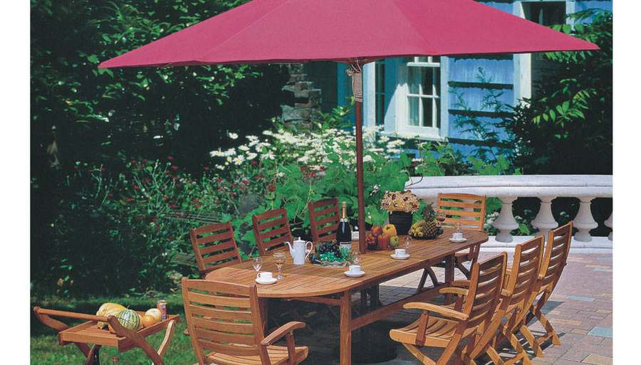 Wooden Garden Armchair