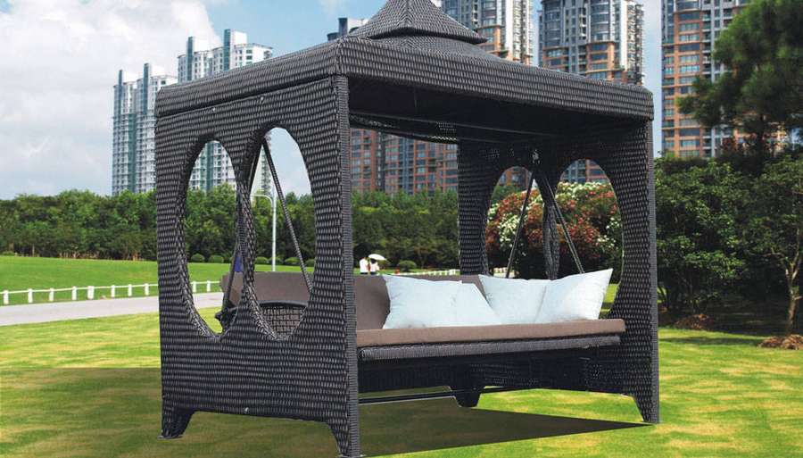 Wicker Gazebo Pavilion