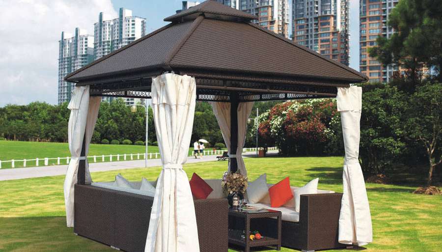 Outdoor Gazebo Set