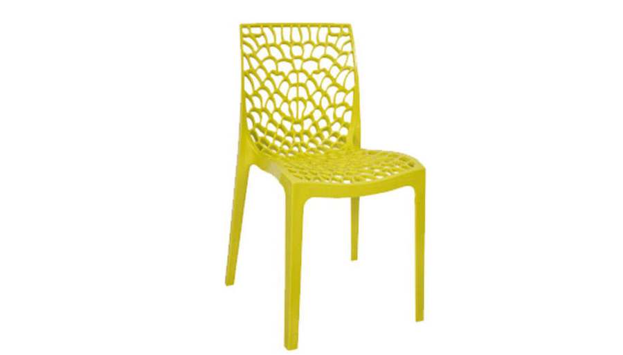 Cushion Back Plastic Chair