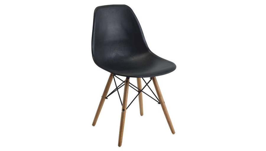 Black Plastic Chair