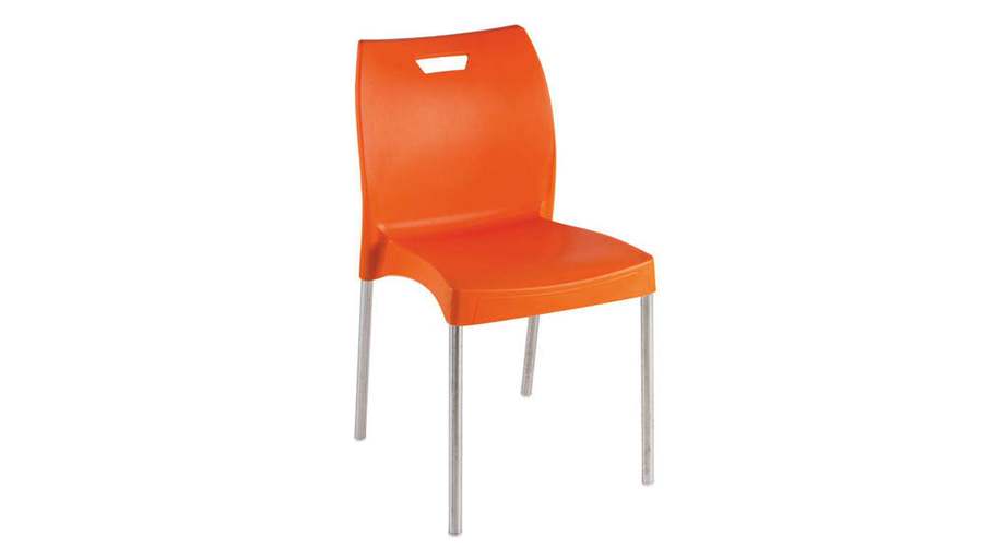 Plastic Chair with Arms